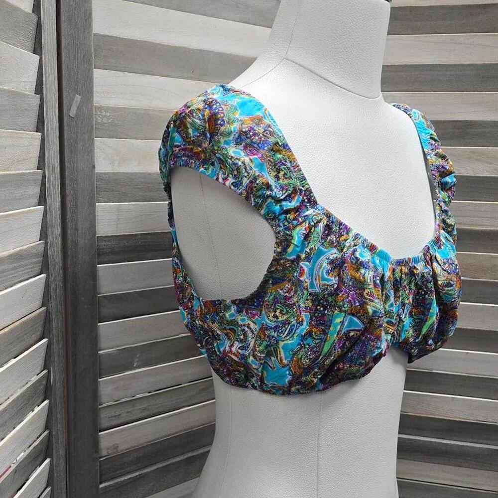 Women's Cap Sleeve Tiny Top | Wild Fable | Medium - Picture 4 of 9